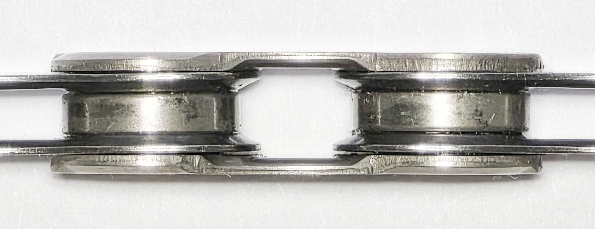 12-speed bicycle chain, close-up
